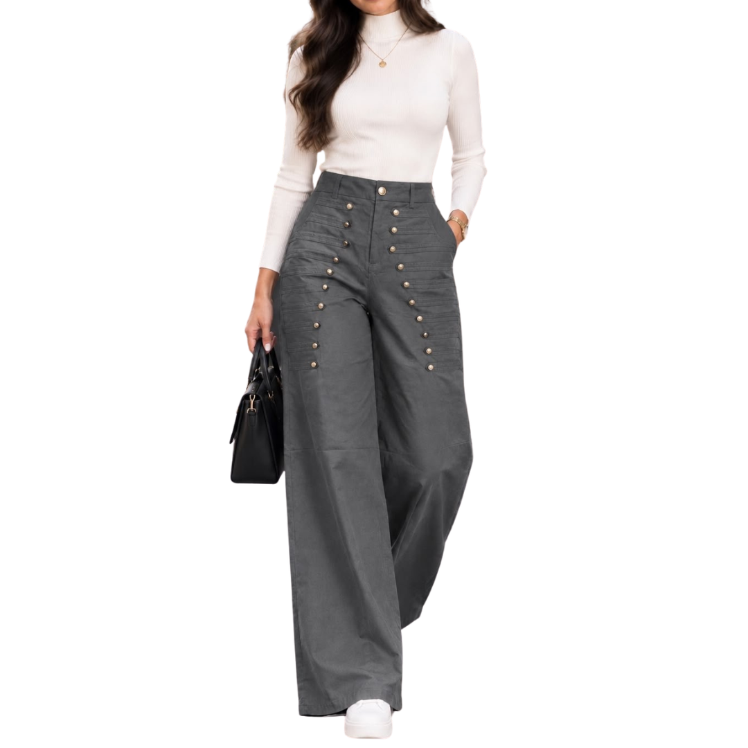 PANTALON NAPOLEON GRIS