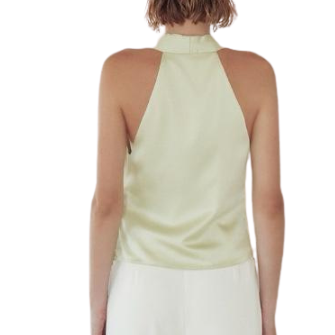 BLUSA SATIN VERDE
