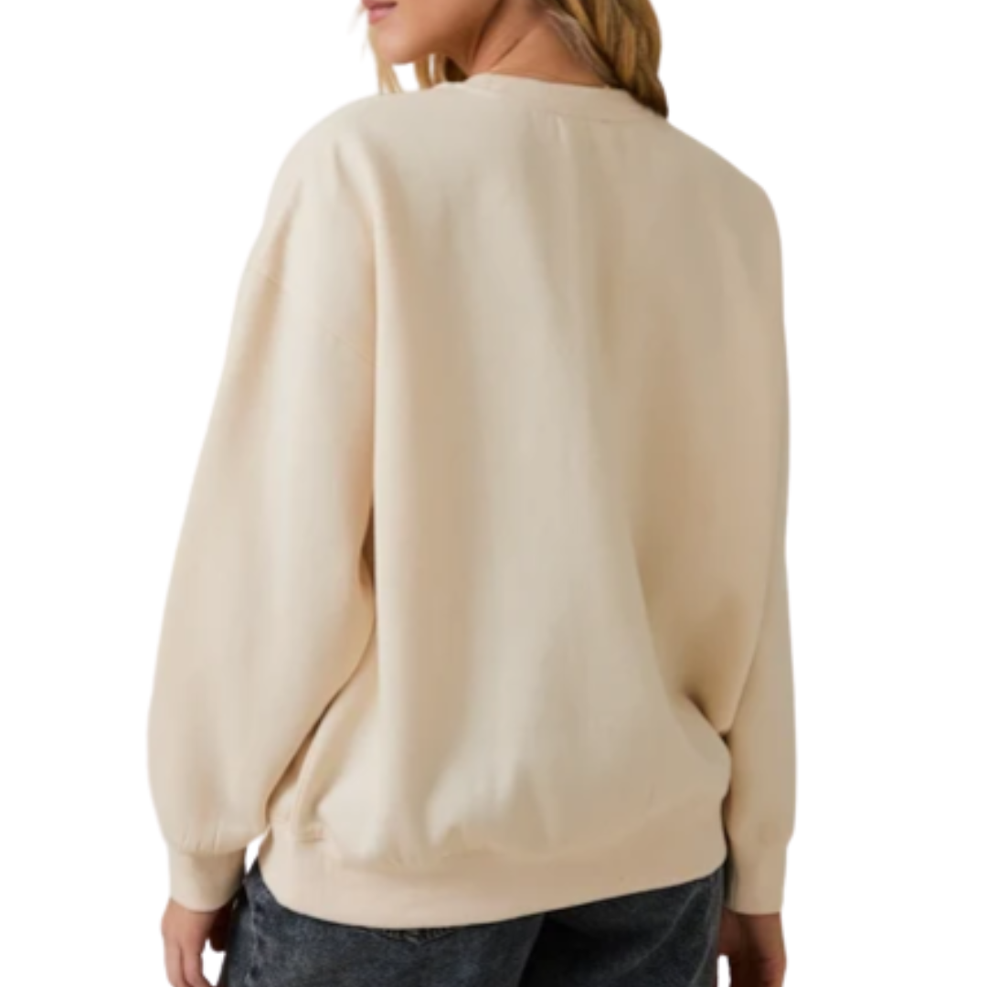 SUETER OSITO "COFFE TIME" BEIGE
