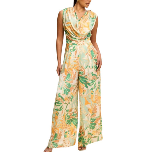 JUMPSUIT DE COLORES CUELLO CAIDO