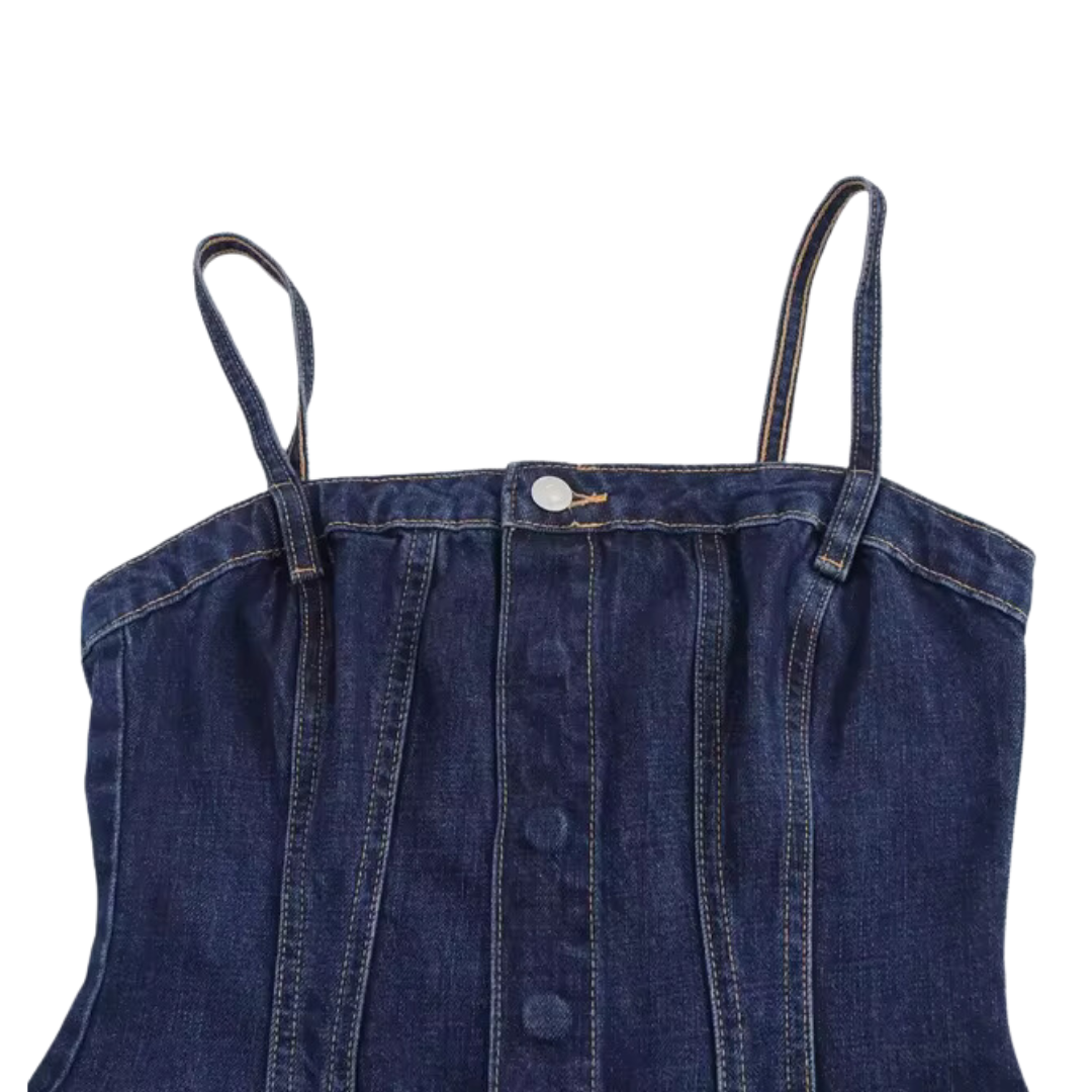 JUMPSUIT DENIM CON CINTO