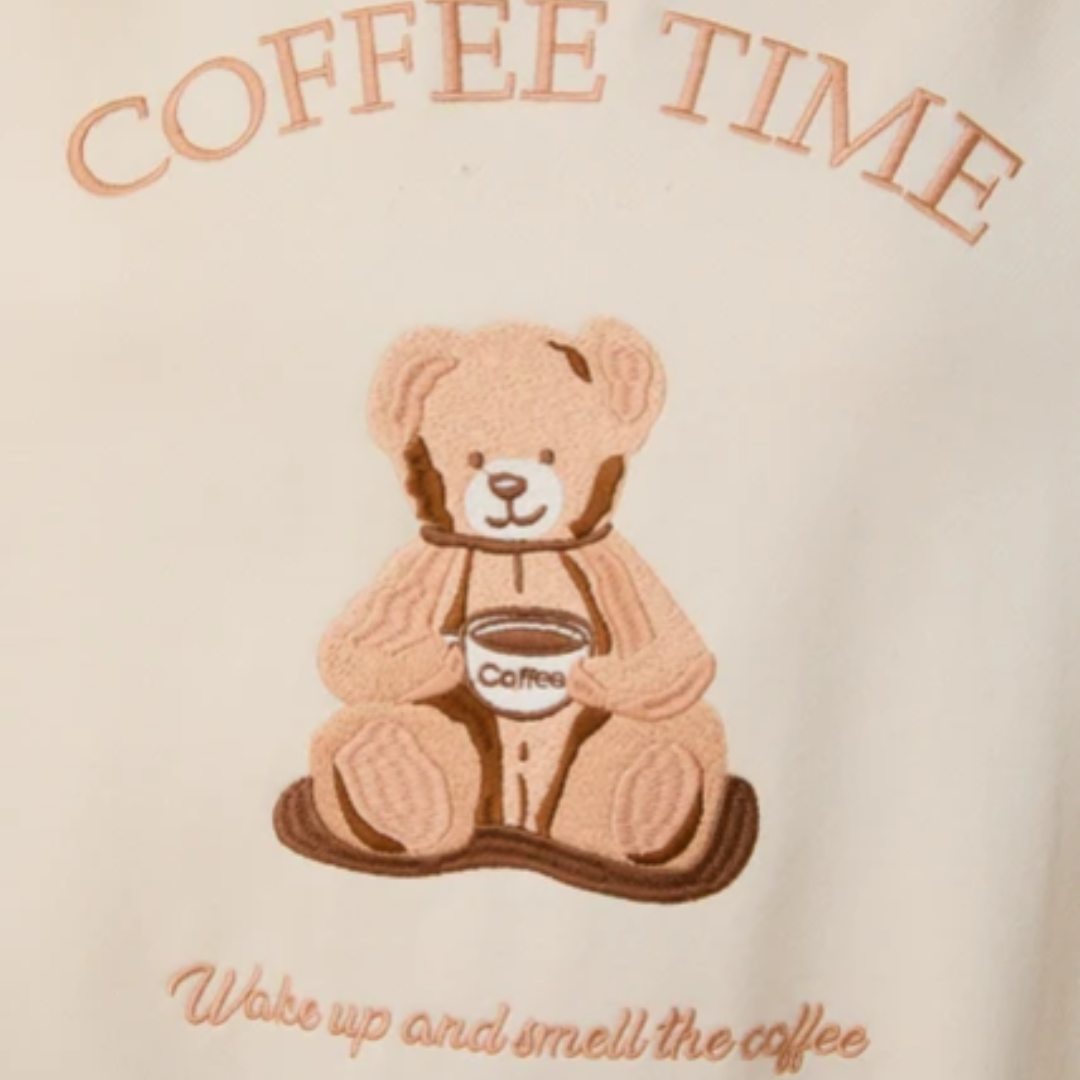 SUETER OSITO "COFFE TIME" BEIGE