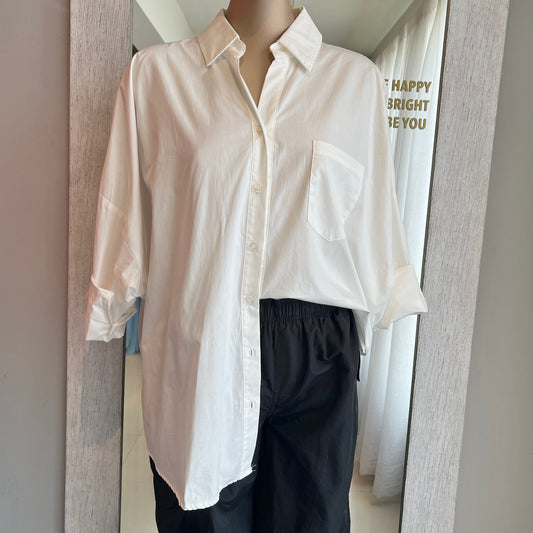 CAMISA BLANCA OVERSIZE